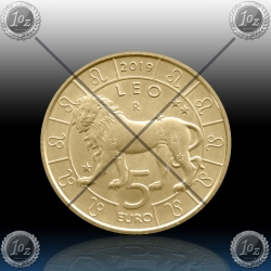 5 EVRO SAN MARINO 2019 "HOROSKOP - LEV" UNC 5 EVRO SAN MARINO 2019 "HOROSKOP - LEV" UNC